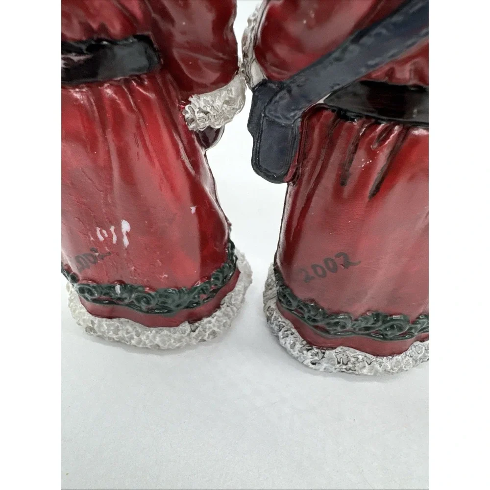 Vintage Robe Santa Christmas Ornaments 6